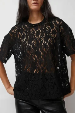 No.6 Store Ada Tee in Black