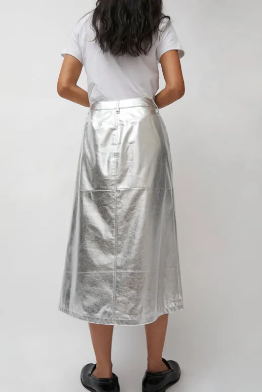 No.6 Store Aimee Skirt in Silver
