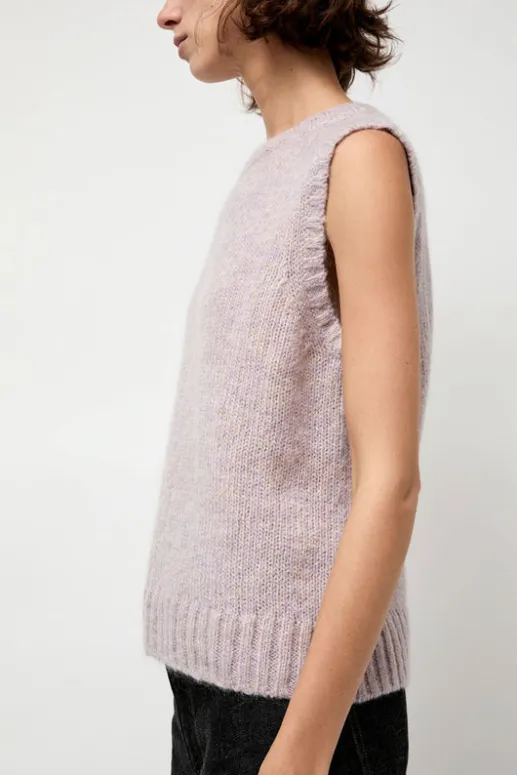 No.6 Store Ash Vest in Glycine