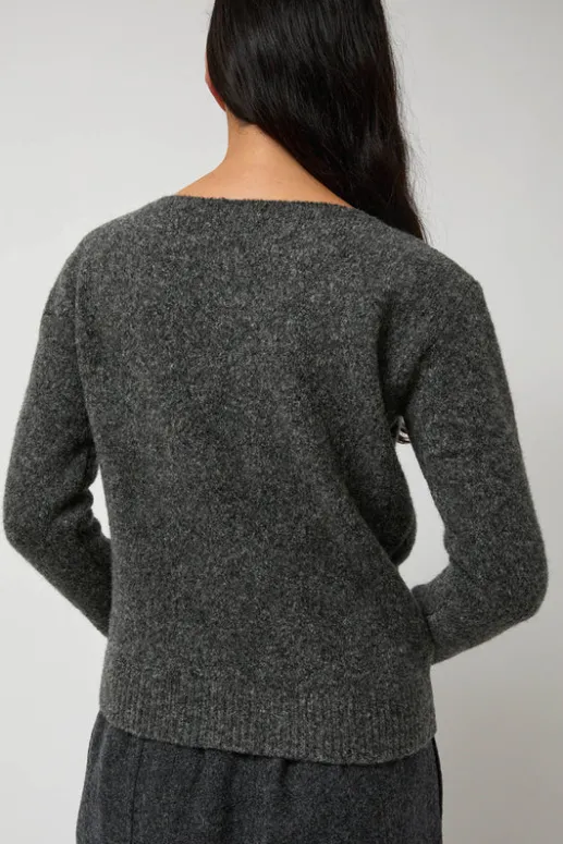 No.6 Store Asymmetric Pullover in Grey