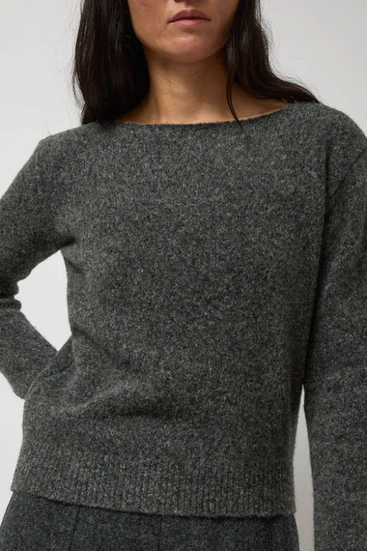 No.6 Store Asymmetric Pullover in Grey