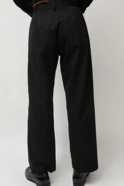 No.6 Store Baxter Pant in Midnight Stripe