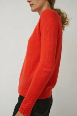 No.6 Store Brighton Pullover in Coral
