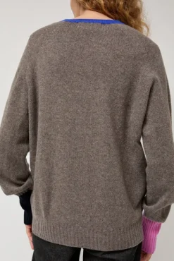 No.6 Store Bryan in Grey Blue Pink Navy