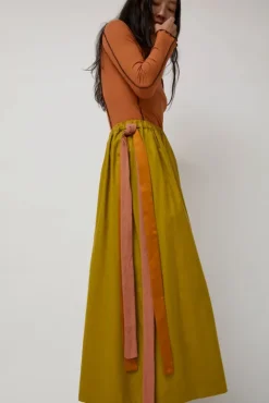 No.6 Store Cena Skirt in Sophos Green