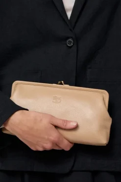 No.6 Store Classic Clutch in Caffe Latte