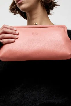 No.6 Store Classic Clutch in Grapefruit