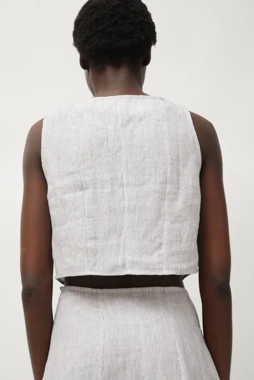 No.6 Store Claude Top in Loa Stripe