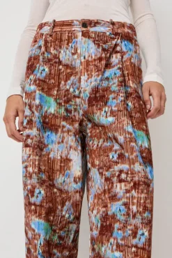 No.6 Store Claus Pants in Brown Hay Field