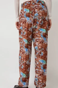 No.6 Store Claus Pants in Brown Hay Field
