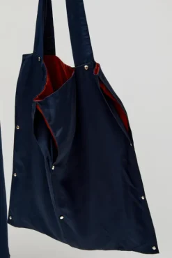 No.6 Store Clavo Bag in Blue Black