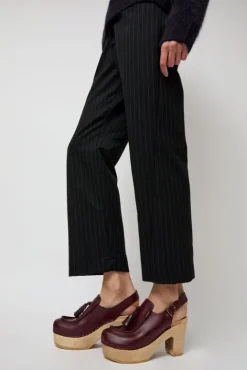 No.6 Store Coco Clog on Platform in Maroon