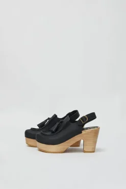 No.6 Store Coco Clog on Platform in Black