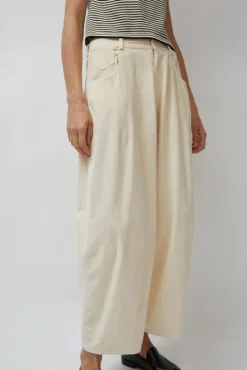 No.6 Store Corduroy Baggy Pants in Butter