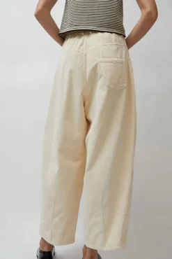 No.6 Store Corduroy Baggy Pants in Butter