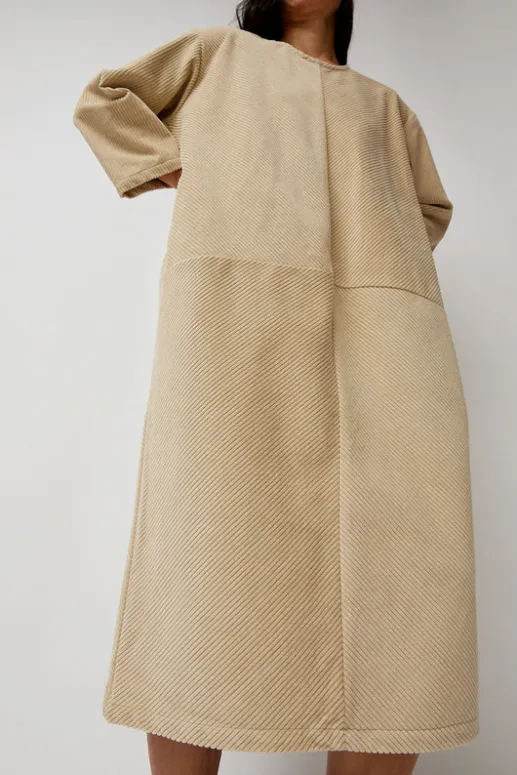 No.6 Store Corduroy Radient Dress in Ivory