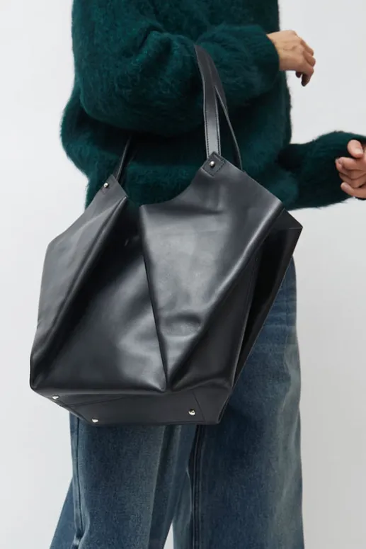 No.6 Store Corolla Bag in Black