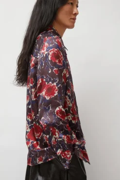 No.6 Store Cullen Shirt in Red Roses