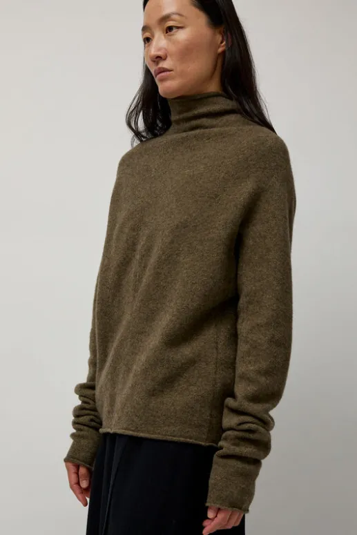 No.6 Store Daily Sweater in Forest Green