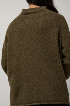 No.6 Store Daily Sweater in Forest Green