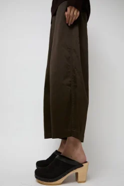 No.6 Store Dakota Shearling Clog on High Heel in Brindle