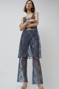 No.6 Store Daphne Pants in Navy Peony