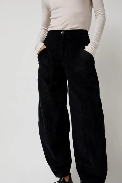 No.6 Store Digi Corduroy Pants in Black
