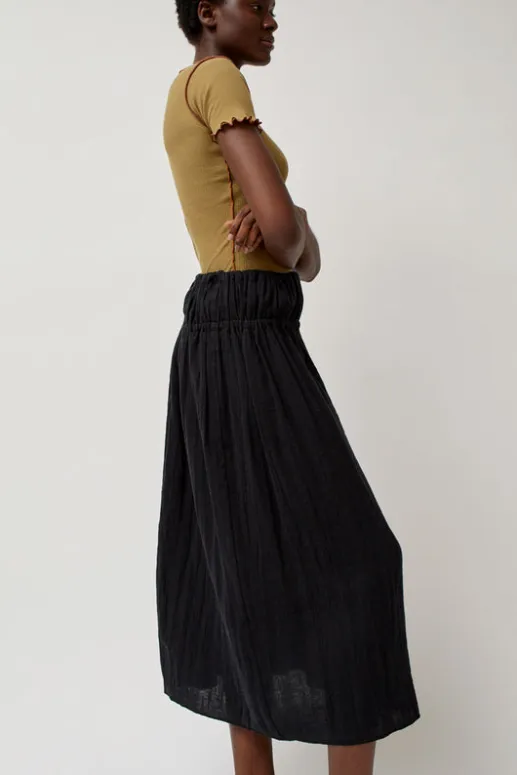 No.6 Store Diph Skirt in Black