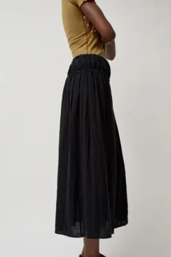 No.6 Store Diph Skirt in Black