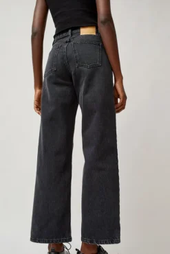 No.6 Store Elissa High Wide Jean in Stil Black