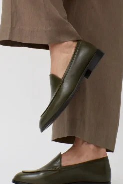 No.6 Store Emma Loafer in Olive