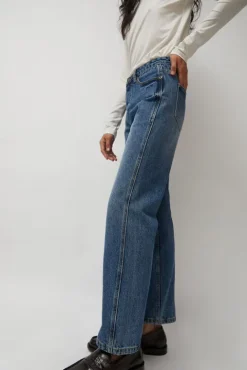 No.6 Store Erik Jean in Mid Blue
