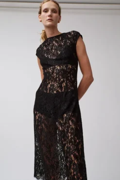 No.6 Store Erika Dress in Black Lace