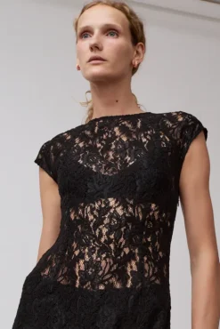 No.6 Store Erika Dress in Black Lace