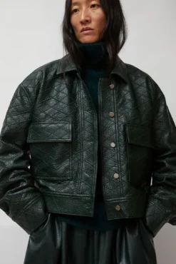 No.6 Store Eva Jacket in Bottle Diamond