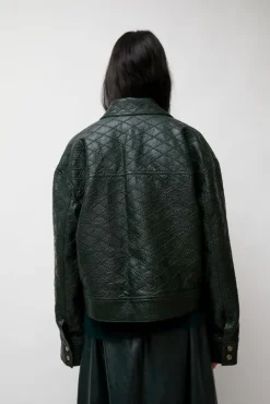 No.6 Store Eva Jacket in Bottle Diamond