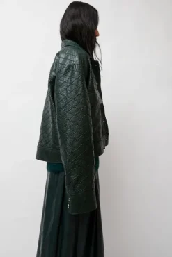 No.6 Store Eva Jacket in Bottle Diamond