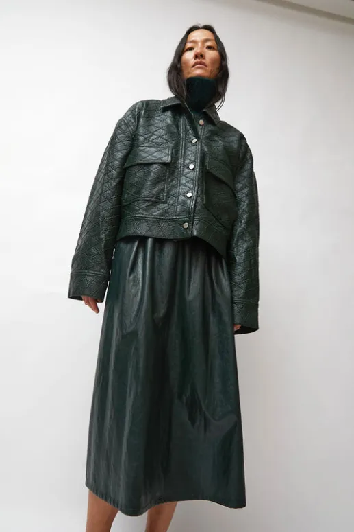 No.6 Store Eva Jacket in Bottle Diamond