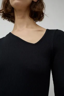No.6 Store Eve Seamless Top in Black