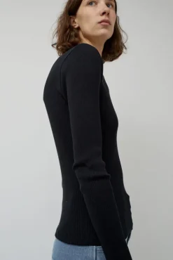 No.6 Store Eve Seamless Top in Black