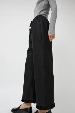 No.6 Store Frill Padded Pants in Black