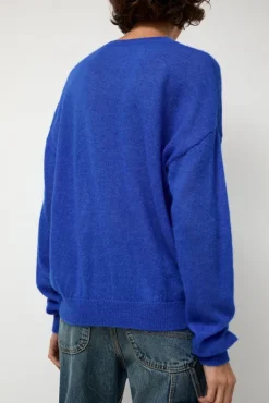 No.6 Store Gauzy Crew in Blue