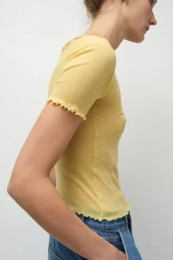 No.6 Store Gerrymandered Tee in One Yellow