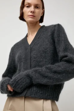 No.6 Store Grandma Cardigan in Dark Green