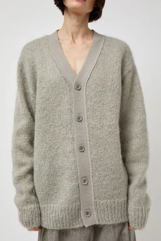 No.6 Store Grandpa Cardigan in Light Grey