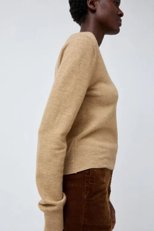 No.6 Store Hany Cashmere Knit in Camel