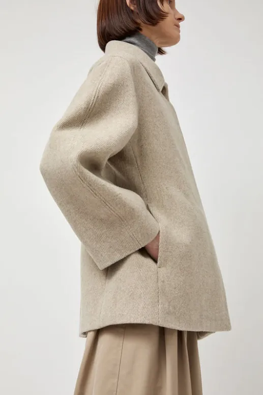 No.6 Store Hourglass Half Coat in Beige