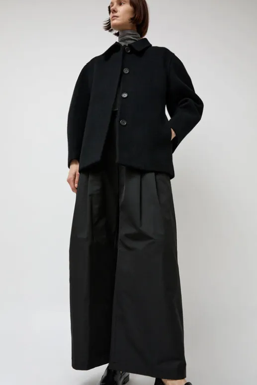 No.6 Store Hourglass Half Coat in Black