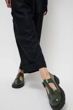 No.6 Store Jackie T-Strap in Olive