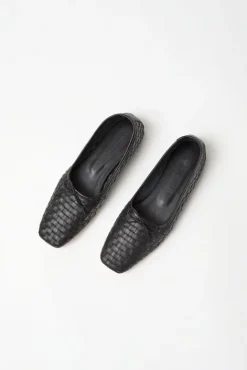 No.6 Store Jada Woven Ballet Flat in Black